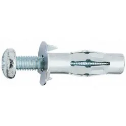 Boîte 100 Chevilles CC 5x45/16 + Vis SPIT - Øperç.8 - L.45 - Øfilet.5 - Épais.max.25 - 061080