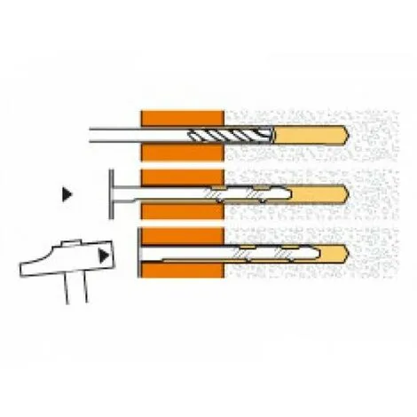 Boîte 250 Chevilles Isomet Galvanisé Ø8 X L.80 Mm SPIT - Épais. Isolant 30 Mm - 059730 2 Boîte 250 Chevilles Isomet Galvanisé Ø8 X L.80 Mm SPIT - Épais. Isolant 30 Mm - 059730 – Image 2