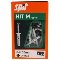 Cheville à Frapper Nylon Spit HITM P 050121 -SPIT Soldes Magasin 19013129 3