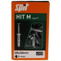 Cheville à Frapper Nylon Spit HITM P 050118 -SPIT Soldes Magasin 19014236 3