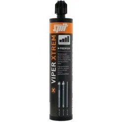 SPIT Scellement Chimique Vinylester VIPER XTREM Pour Scellements Fers à Béton Et Tiges Filetées Cartouche De 410ml