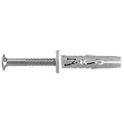 Chevilles à Frapper Nylon Spit Hit Tête Plate 6x32 En Boîte De 250