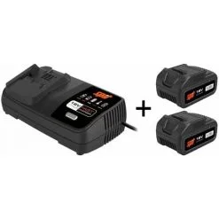 Pack 1 Chargeur Et 2 Batteries SPIT - 18V-5Ah