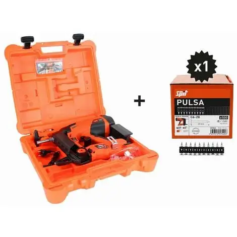 Cloueur à Gaz P40P+ Avec 500 Clous C6-20 SPIT - 019323 -SPIT Soldes Magasin 30627079 1