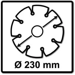 Spit Disque à Tronçonner Diamanté Humide Et Sec 230 X 22,23 Mm, Pour Béton, Pierre Et Tuyaux En Fonte (922707 ) -SPIT Soldes Magasin 33488681 4