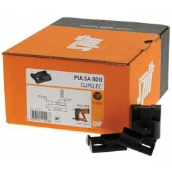 CLIPELEC Base De Fixation Noire Pour Tubes Et Câbles - SPIT