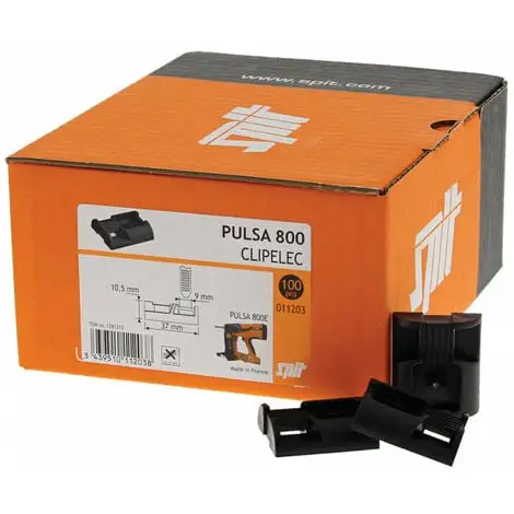 CLIPELEC Base De Fixation Noire Pour Tubes Et Câbles - SPIT 1 CLIPELEC Base De Fixation Noire Pour Tubes Et Câbles - SPIT