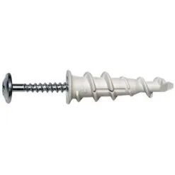 SPIT Cheville Nylon Auto Foreuse Driva DRILL TP 12 Pour Plaque De Plâtre Boîte 200 Pièces Avec Vis Tête Plate 3x25mm