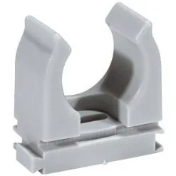 Fixation Plastique Spit E-clip - Diamètre 50 Mm - Boite De 50